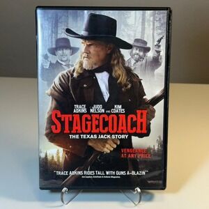 Stagecoach The Texas Jack‎ Story DVD Trace Adkins Judd Nelson Kim Coates Western